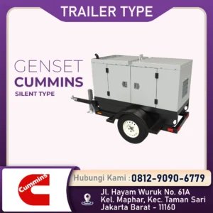 CUMMINS TRAILER SILENT 25 ~ 70 kVa